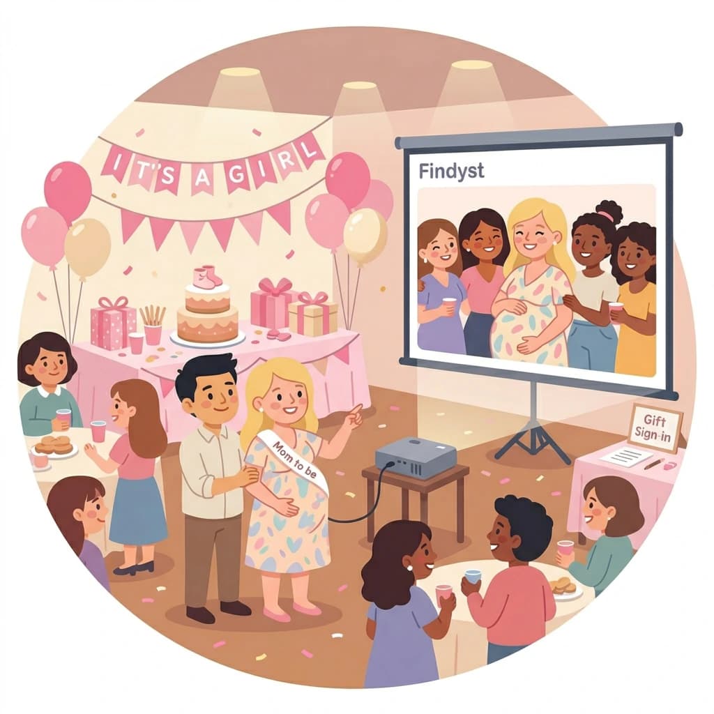 Parties & Celebrations illustration